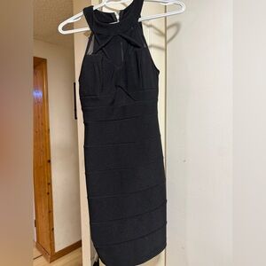 Emerald Sundae Black Mini Dress